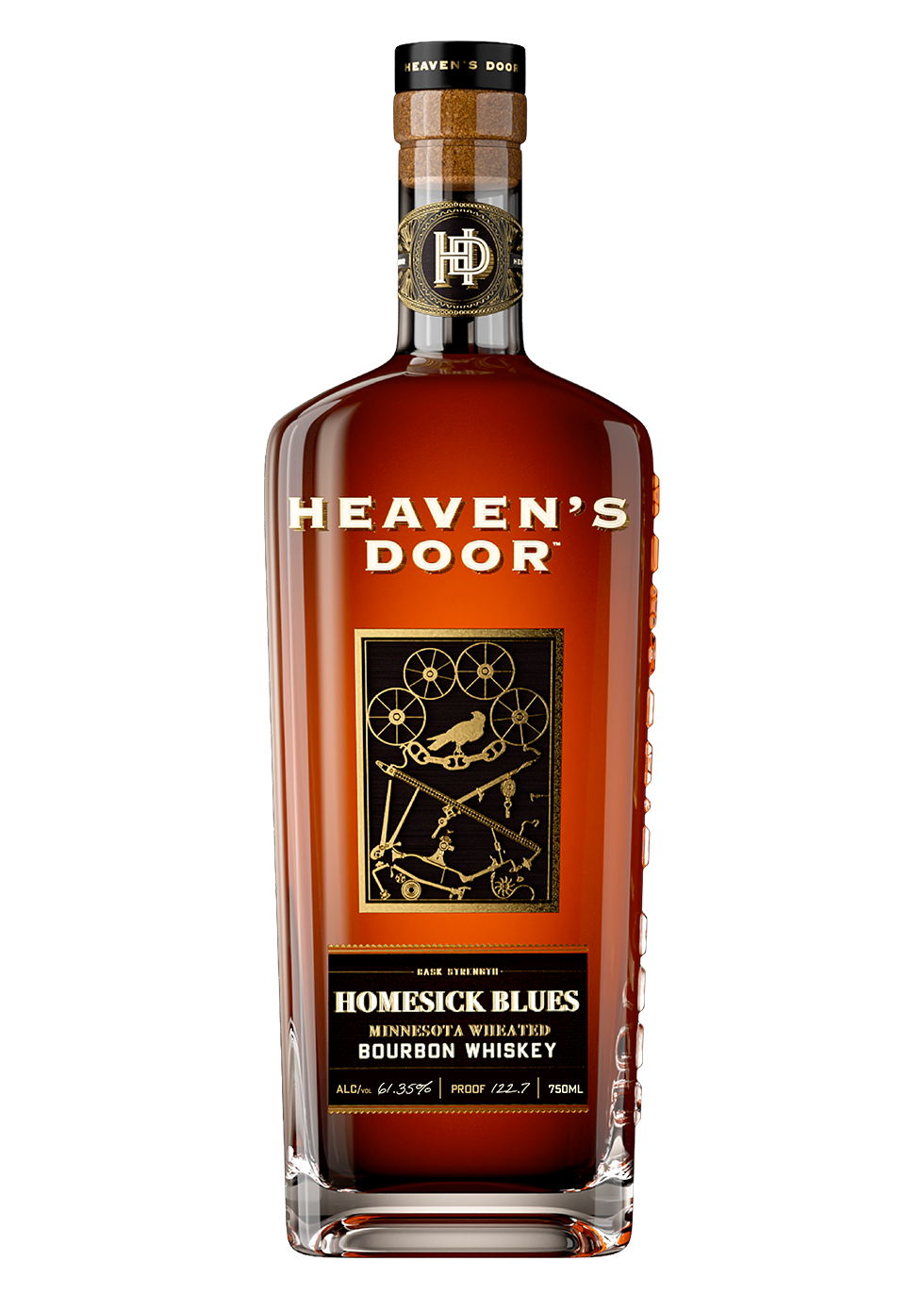 Homesick Blues Minnesota Wheated Bourbon Whiskey – Heaven's Door