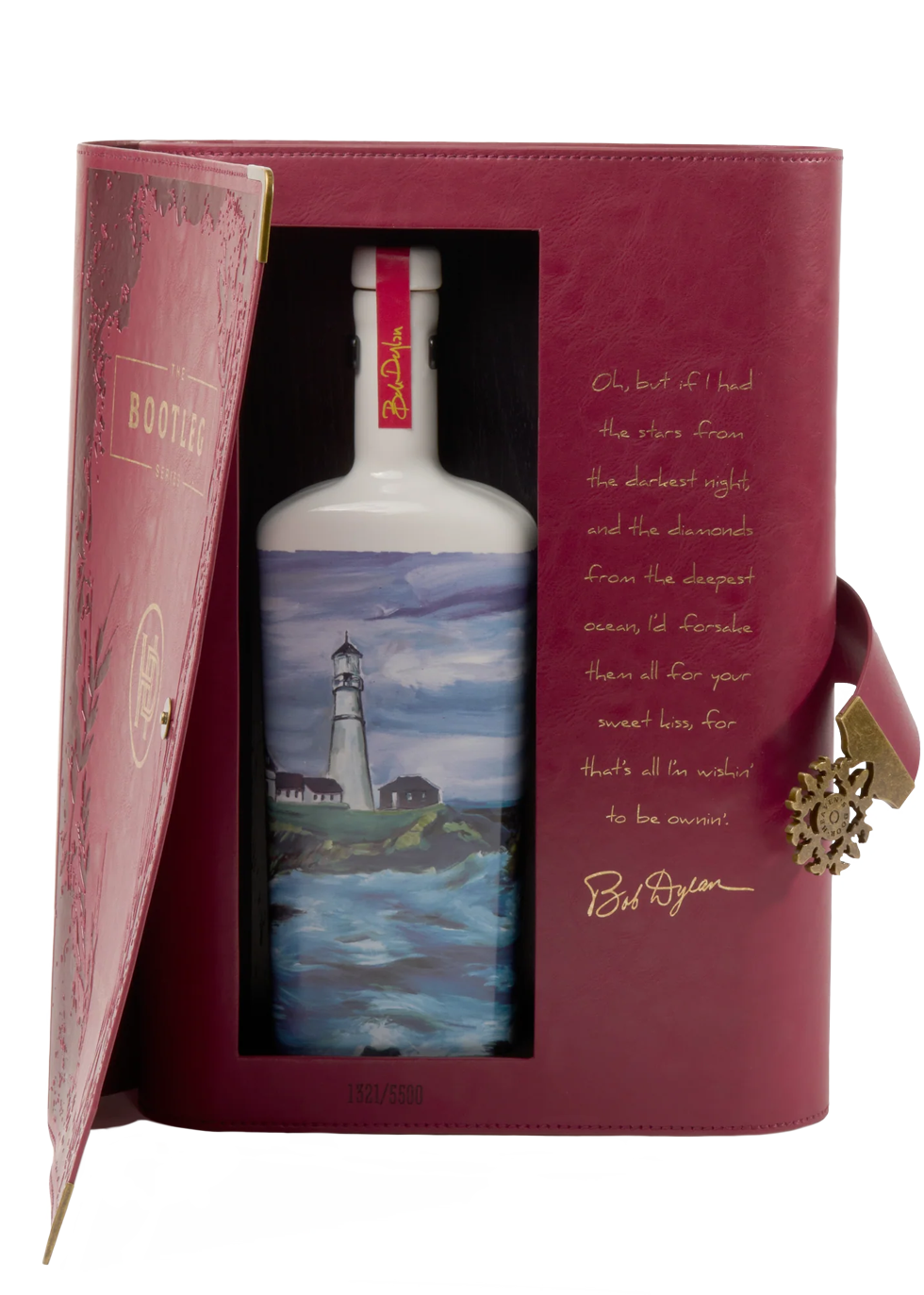 The Bootleg Series IV bottle in case