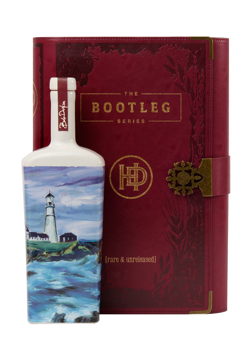 The Bootleg Series IV bottle & case
